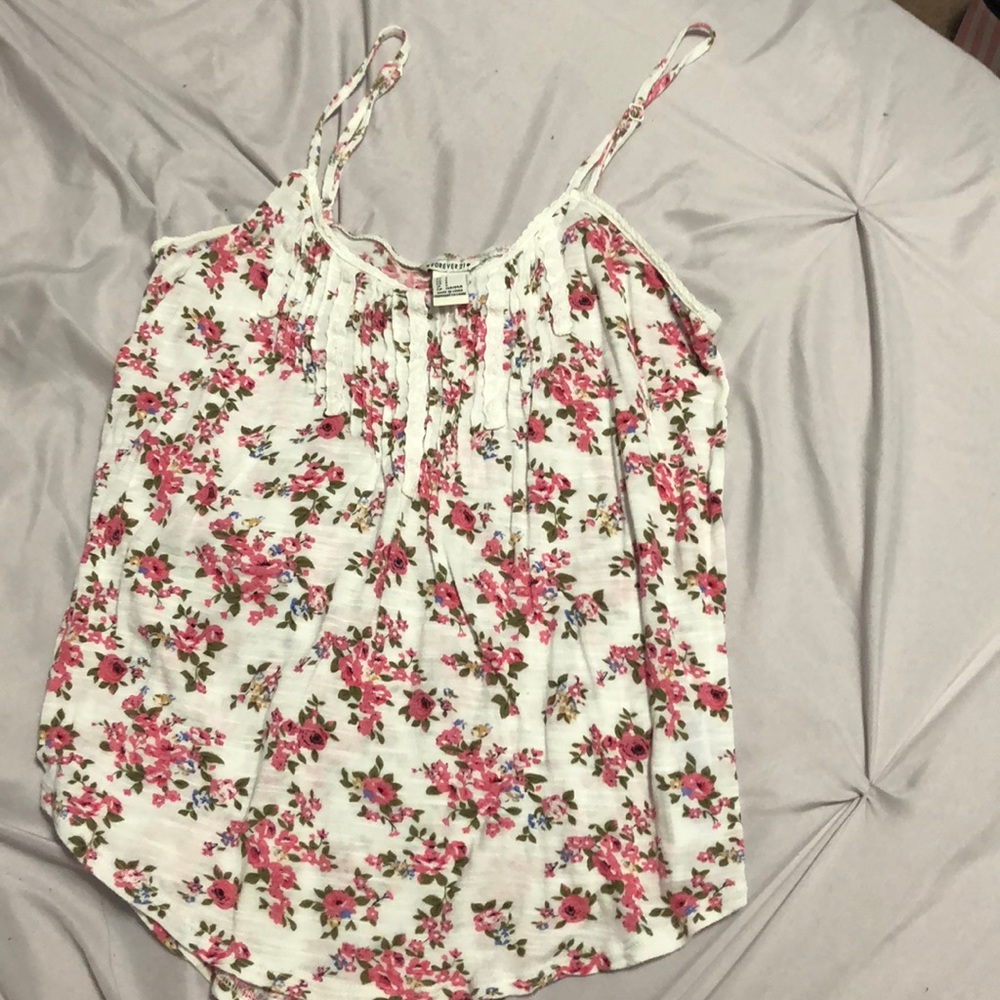 Flower basic cami
